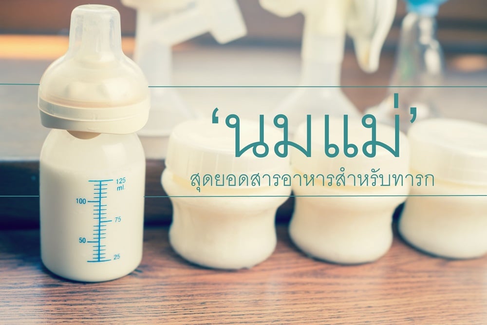 ‘นมแม่’ สุดยอดสารอาหารสำหรับทารก thaihealth