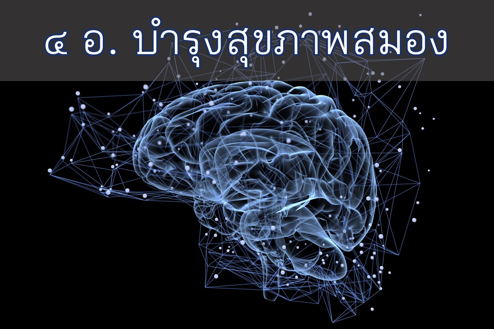 ๔ อ. บำรุงสุขภาพสมอง (หัวใจและจิตใจ) thaihealth