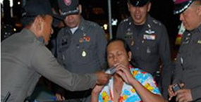 ตร.เชียงใหม่เอาจริง ตั้งด่านตรวจแอลกอฮอล์