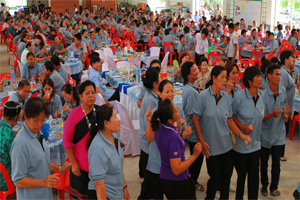 งานสังสรรค์ วัน อสม. ปลอดเหล้า 100%
