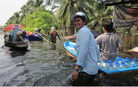 ทีมกู้ภัยเครือข่ายงดเหล้ากับภารกิจช่วยเหลือผู้ประสบภัย
