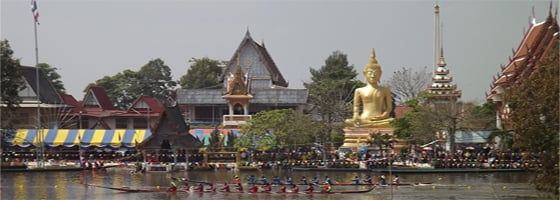 เยาวชนนครนายกร่วมใจ อนุรักษ์วิถีไทยแข่งเรือปลอดเหล้า