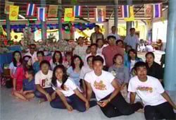 เยาวชนระยอง เดินหน้ารณรงค์งานกฐินปลอดเหล้า