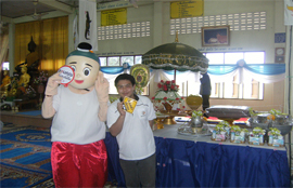 เยาวชนเมืองตราด ออกรณรงค์งานกฐินปลอดเหล้า