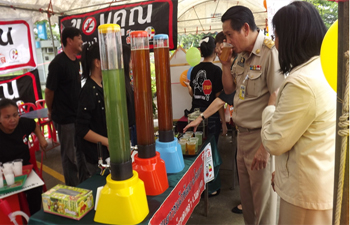 นครนายก ลุยรณรงค์งดเหล้าถนนเด็กเดิน