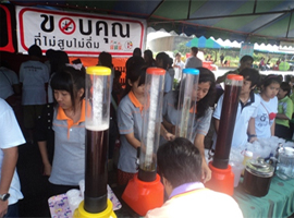 เยาวชนนครนายกรณรงค์งดเหล้า งานเดิน-วิ่งเขื่อนขุนด่านปราการชล