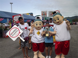 เยาวชนนครนายกรณรงค์งดเหล้า งานเดิน-วิ่งเขื่อนขุนด่านปราการชล