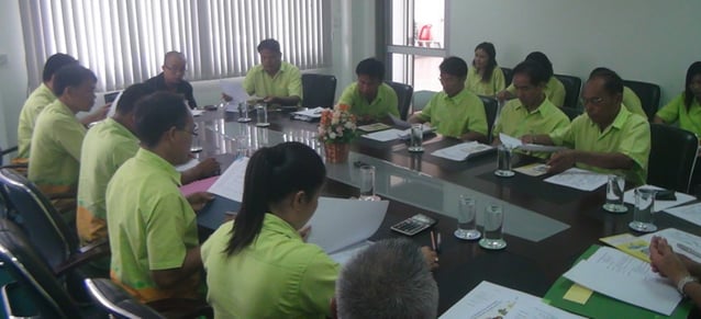 ต.สุวรรณภูมิ เมืองเกินร้อย ประกาศนโยบายบั้งไฟปลอดเหล้า