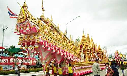 กุดหว้า กาฬสินธุ์ ชุมชนต้นแบบงานบุญบั้งไฟปลอดเหล้า