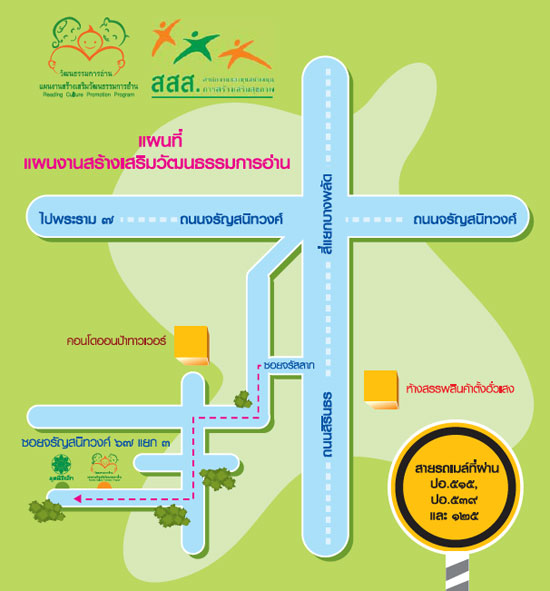 แผนงานสร้างเสริมวัฒนธรรมการอ่าน