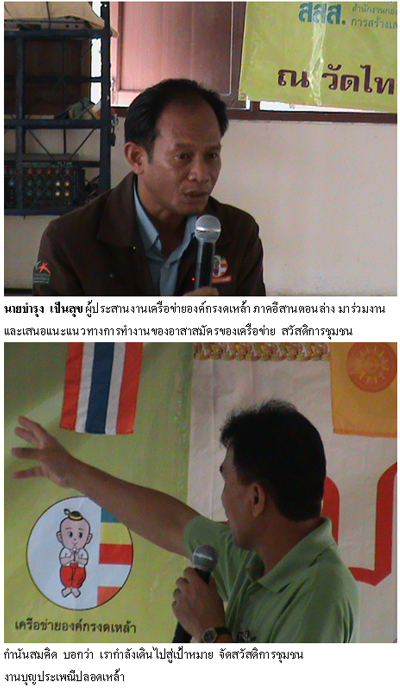 สร้างนวัตกรรมใหม่ “งานบุญปลอดเหล้า”