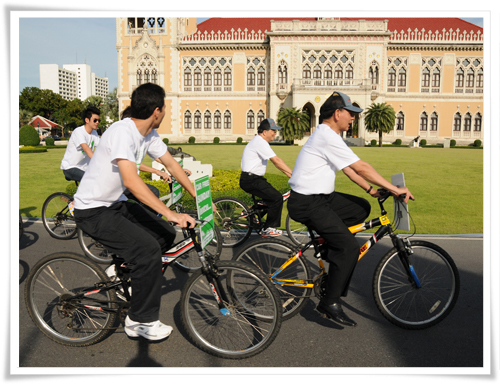 ประมวลภาพงาน “Car free day : หยุดใช้รถ เพิ่มพลังกาย ใช้รถสาธารณะ”