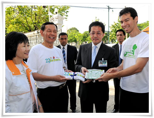 ประมวลภาพงาน “Car free day : หยุดใช้รถ เพิ่มพลังกาย ใช้รถสาธารณะ”