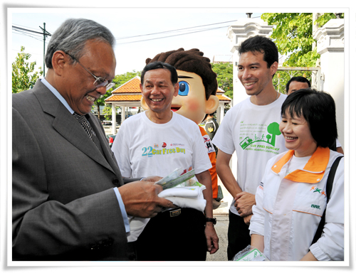 ประมวลภาพงาน “Car free day : หยุดใช้รถ เพิ่มพลังกาย ใช้รถสาธารณะ”