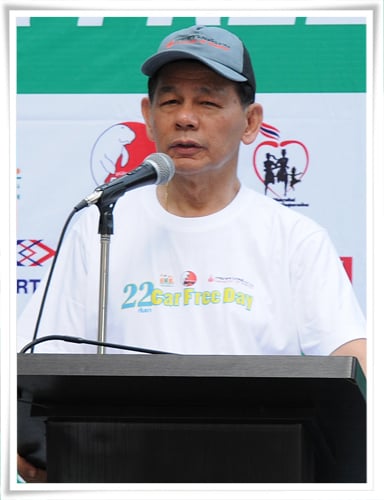 ประมวลภาพงาน “Car free day : หยุดใช้รถ เพิ่มพลังกาย ใช้รถสาธารณะ”