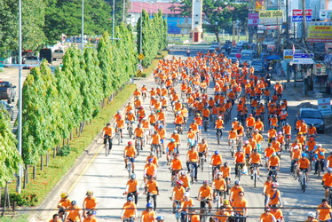 อุบลฯ จัดงาน Car Free Day 2009 ร่วมทางทั่วไทย ร่วมใจลดโลกร้อน