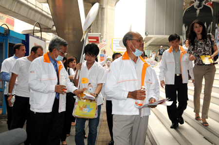 ประมวลภาพงาน “รถเมล์ไทยปลอดภัย รวมพลังสู้หวัด 2009 (Hygiene Bus)”