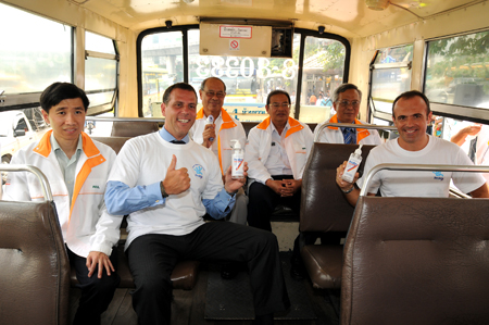 ประมวลภาพงาน “รถเมล์ไทยปลอดภัย รวมพลังสู้หวัด 2009 (Hygiene Bus)”