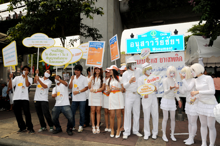 ประมวลภาพงาน “รถเมล์ไทยปลอดภัย รวมพลังสู้หวัด 2009 (Hygiene Bus)”