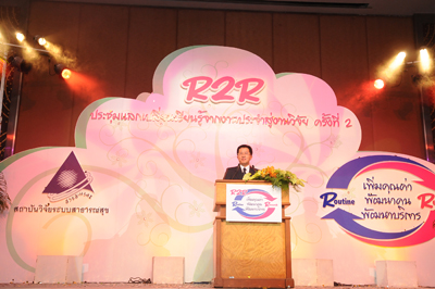 ประมวลภาพการประชุมแลกเปลี่ยนเรียนรู้จากงานประจำสู่งานวิจัย R2R:เพิ่มคุณค่าพัฒนาคนพัฒนาบริการ 16-17 ก.ค.52 ณ รร.ริชมอนด์