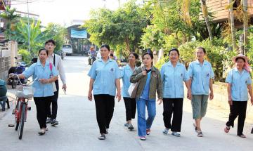 เติมพลังกายใจผู้พิการ จิตอาสาบ้านหนองโข่ย
