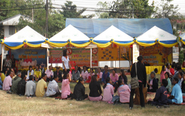 สืบสานงานบุญปลอดเหล้า สร้างความดี โพธิ์ศรีสุวรรณ