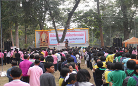สืบสานงานบุญปลอดเหล้า สร้างความดี โพธิ์ศรีสุวรรณ