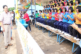 ทต.เมืองคง ขานรับพ่อเมืองดอกลำดวน จัดแข่งเรือปลอดเหล้า