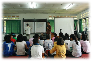 สุขไหลย้อน จากการพัฒนายุวกระบวนกร
