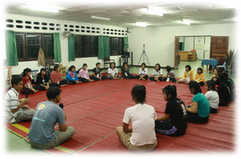 สุขไหลย้อน จากการพัฒนายุวกระบวนกร