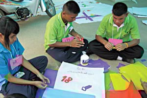 สร้างเครือข่ายผู้นำนักเรียน ภูมิคุ้มกันต้านอาชญากรรมในชาติ