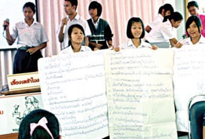 สร้างเครือข่ายผู้นำนักเรียน ภูมิคุ้มกันต้านอาชญากรรมในชาติ