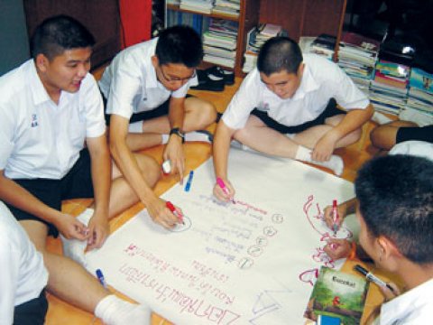 กิจกรรมเด็กนักเรียนวิชาเพศศึกษา