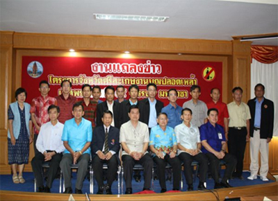 พ่อเมืองศรีสะเกษคุมเข้มปูพรมชวนเลิกเมา