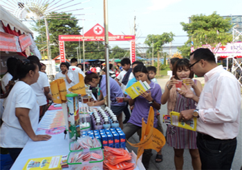 กาชาดนครนายกสุดยิ่งใหญ่…ไร้แอลกอฮอล์