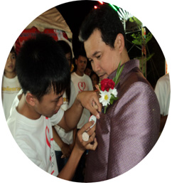 เยาวชนรณรงค์งดเหล้า งานกาชาดนครนายก