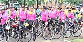 นครนายก รณรงค์งดเหล้า งานมหกรรมสุขภาพ