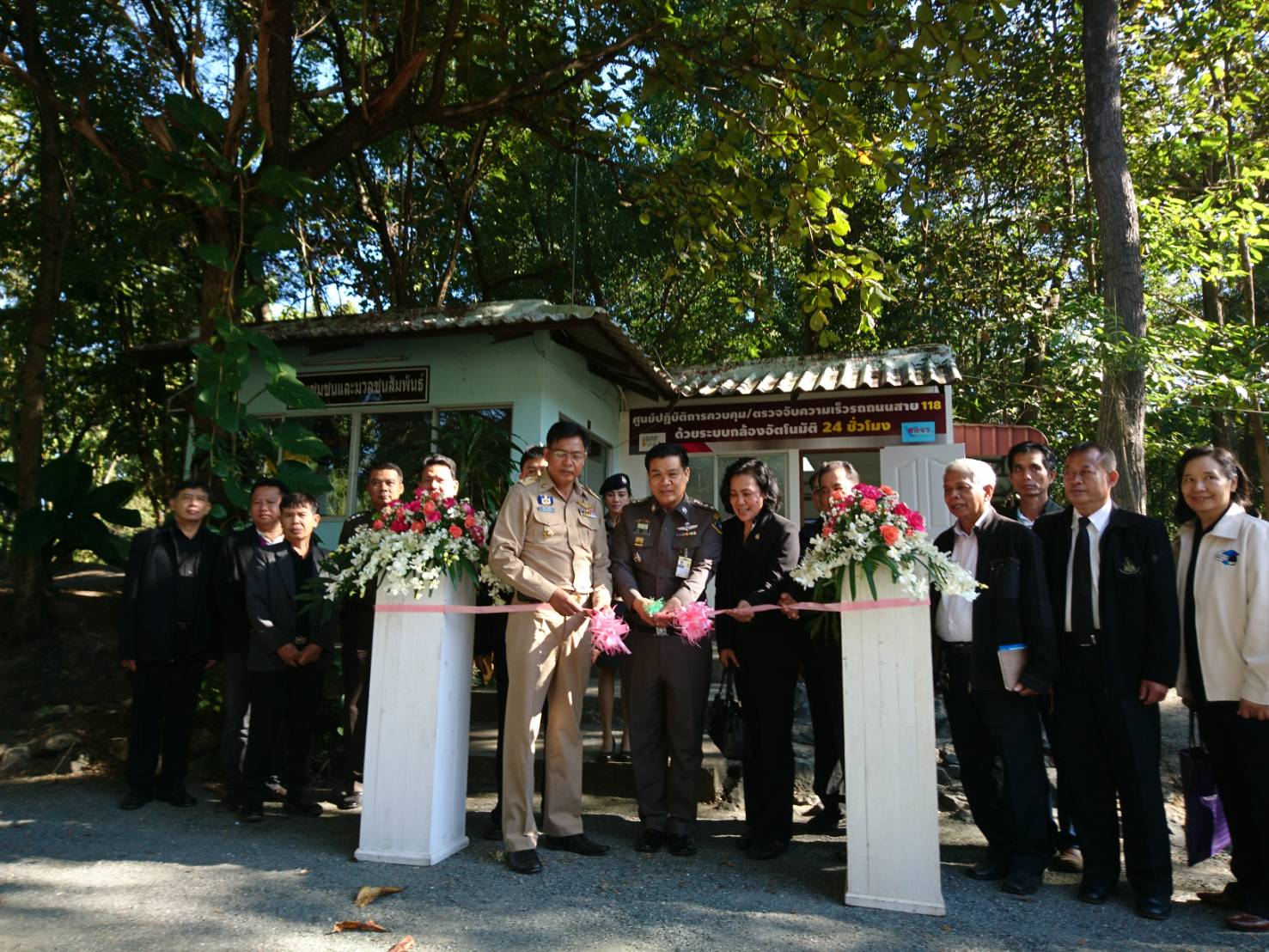 สภ.ดอยสะเก็ดเปิดตัวกล้องตรวจจับความเร็ว thaihealth