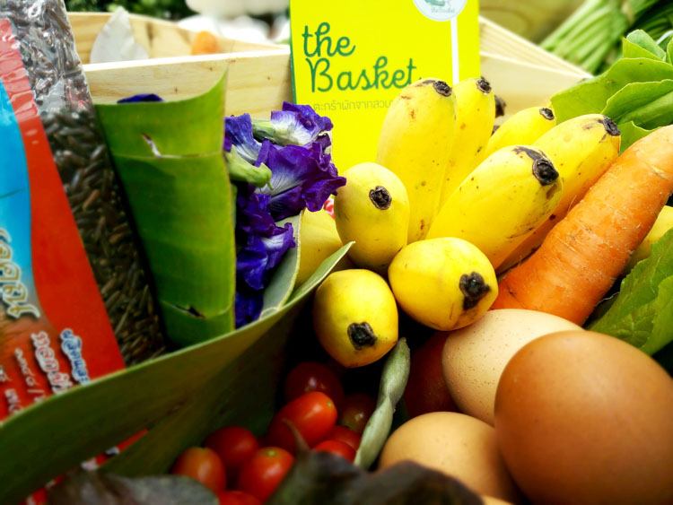 The Basket เดลิเวอรี่ ตะกร้าผักผลไม้ปลอดสาร thaihealth