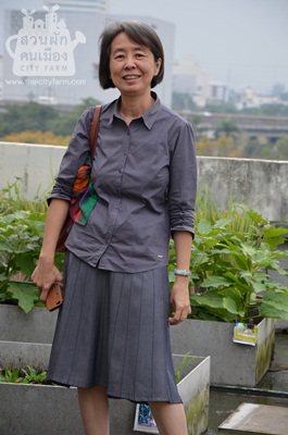 สวนผักปัญญาชน ในแปลงมหา'ลัยสีเขียว thaihealth
