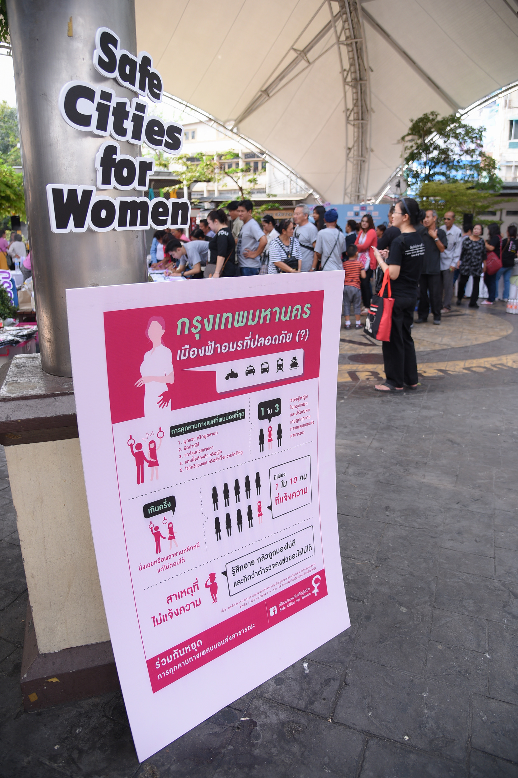 ผู้หญิง 1 ใน 3 เคยถูกคุกคามบนรถสาธารณะ thaihealth