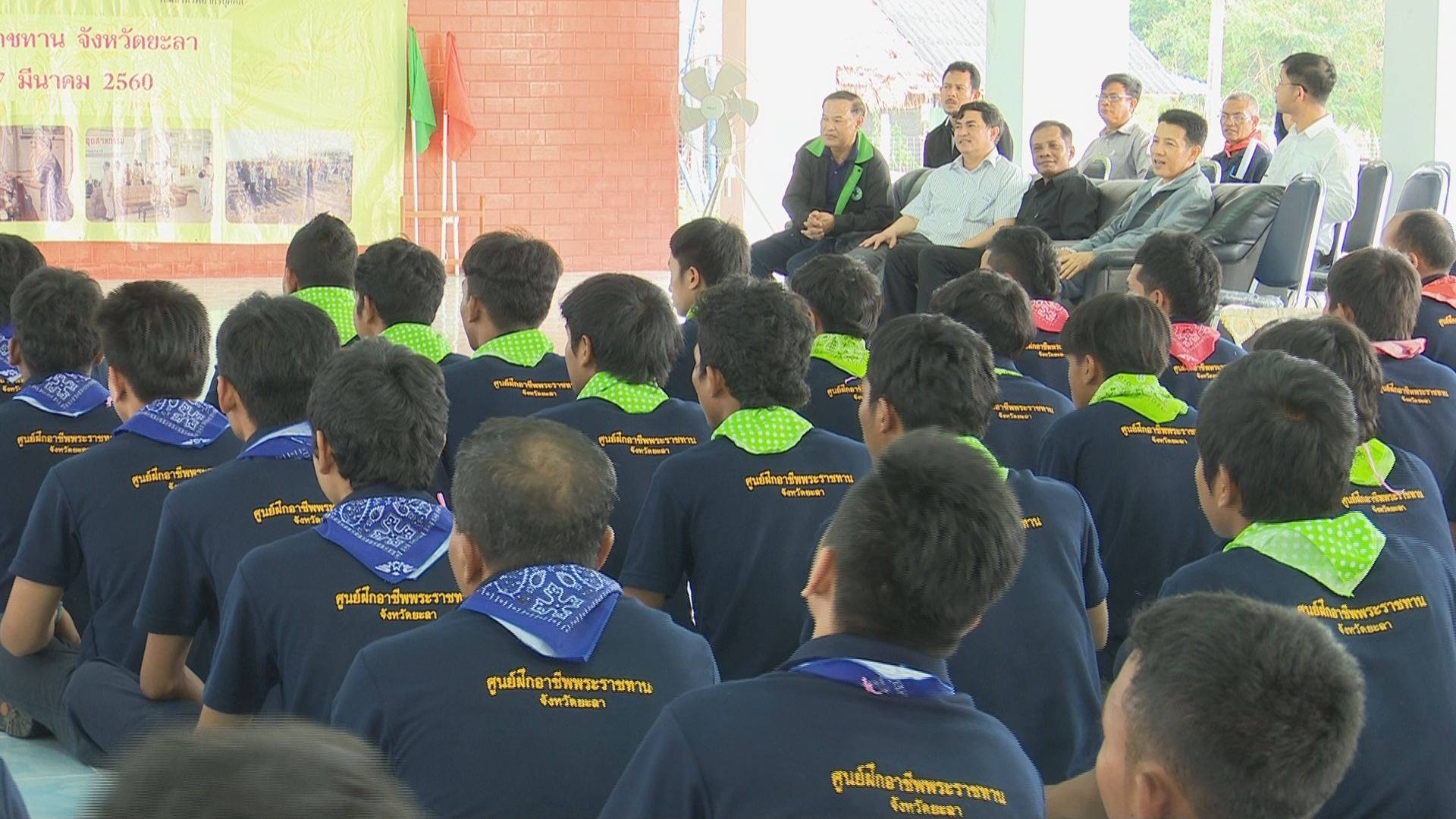 ศูนย์ฝึกอาชีพฯ ยะลา จัดค่ายรับนโยบาย Safety Thailand thaihealth