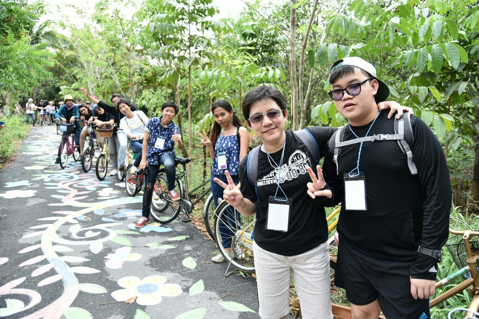 ปั่นจักรยานสูดโอโซนที่คุ้งบางกระเจ้า thaihealth