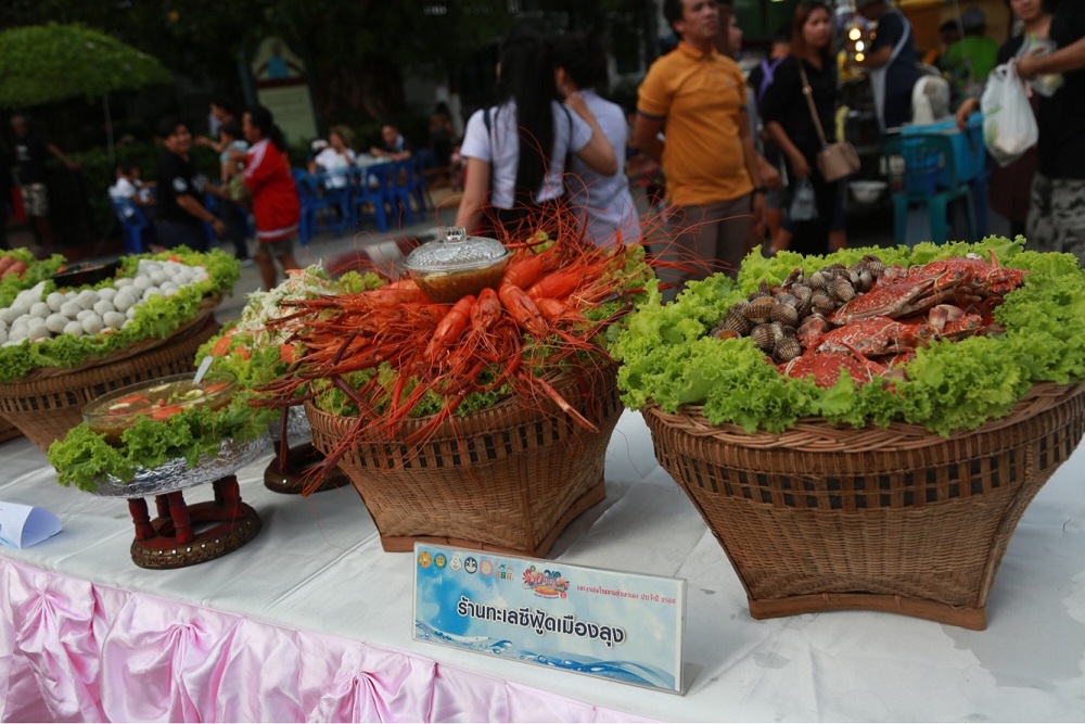 เทศบาลนครสงขลา แถลงข่าวเตรียมจัดงานเทศกาลอาหาร 2 ทะเล และอาหารพื้นบ้าน ครั้งที่ 18  ประจำปี 2560 thaihealth