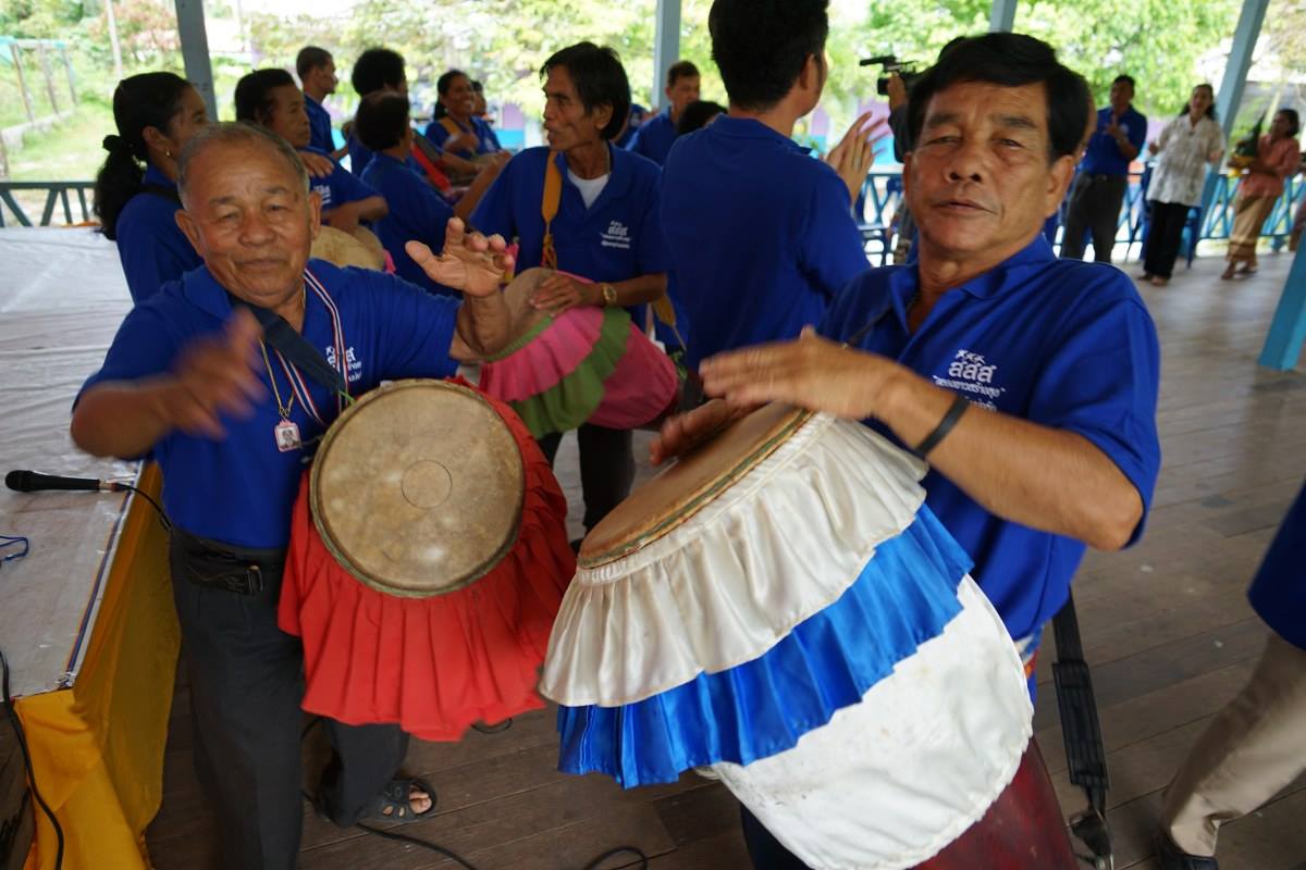 สร้างสุขผู้สูงอายุ ด้วยกลองยาว thaihealth