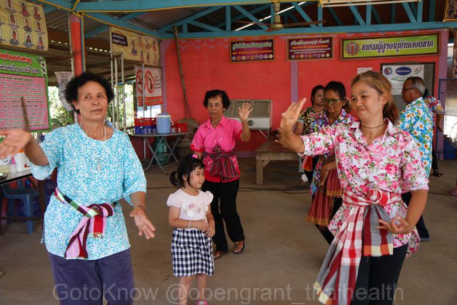ผู้สูงอายุบ้านดอนซาก ฟื้นชีวิตเพื่อนติดเตียง thaihealth