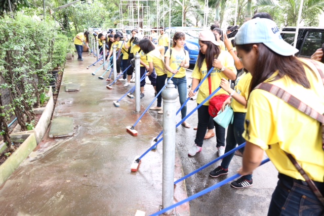เยาวชนกว่า 500 ชีวิตร่วมทำความดีถวายในหลวง ร.10 thaihealth