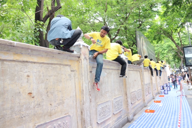 เยาวชนกว่า 500 ชีวิตร่วมทำความดีถวายในหลวง ร.10 thaihealth