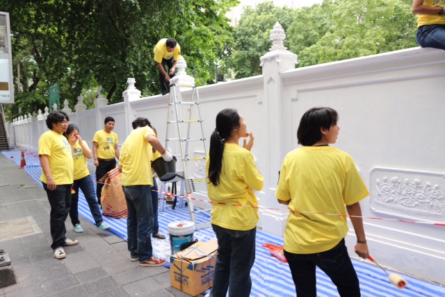 เยาวชนกว่า 500 ชีวิตร่วมทำความดีถวายในหลวง ร.10 thaihealth