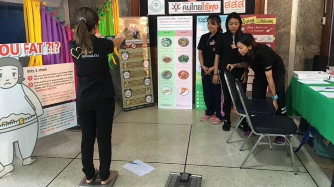 'สภา-สสส.' ตรวจสุขภาพ ติวเข้มพฤติกรรมการกิน  thaihealth